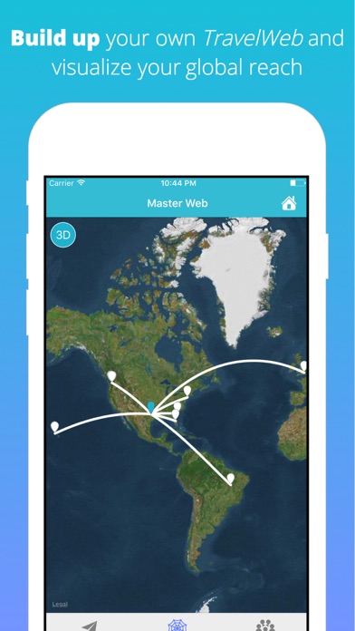 TravelWeb: Track your travels screenshot 3