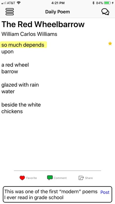 Poesie: The Daily Poetry App screenshot 2