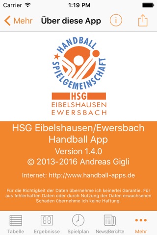 HSG Eibelshausen/Ewersbach screenshot 4