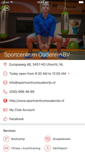 SportcentrumOudenrijn schema(圖2)-速報App