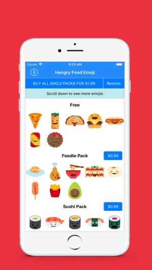 Hangry Food Emoji(圖1)-速報App