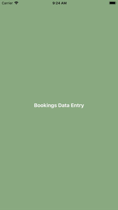 How to cancel & delete Bookings Data Entry from iphone & ipad 1
