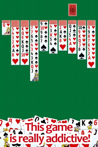 Spider solitaire - classic popular game screenshot 2