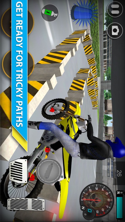 3D Motor Bike Rider Simulator