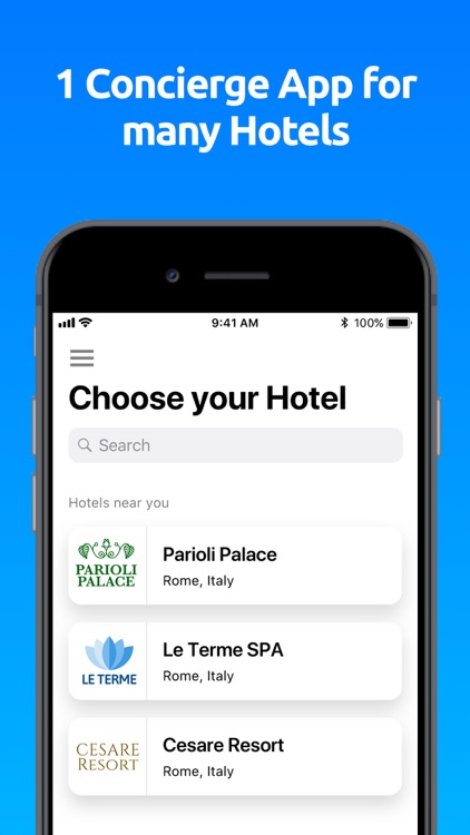 SmartSpot: Hotel Concierge