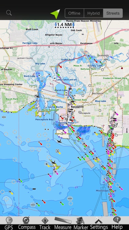 Alabama GPS Nautical Charts screenshot-3