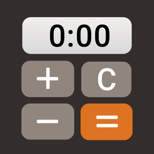 Hours And Minutes Calculator iOS App
