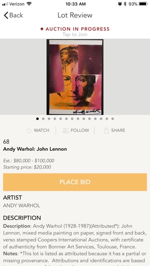 Woodshed Art Auctions(圖3)-速報App