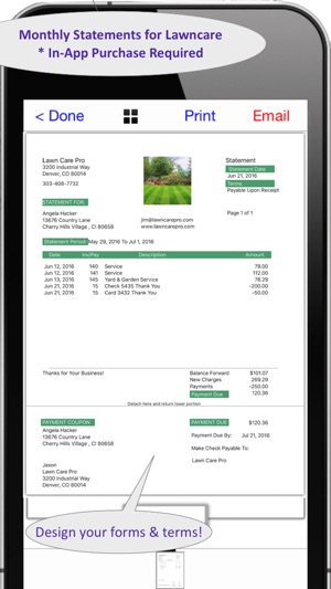 Lawn Care Pro Invoicing & More(圖2)-速報App