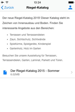 Riegel-App screenshot 3