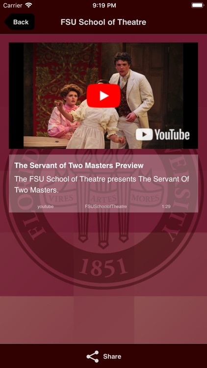 FSU School of Theatre screenshot-3