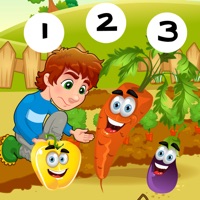 123小学生と赤ちゃんのための数学のゲーム：私の小さな庭：最初のタスクは学習＆カウント