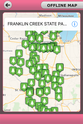 Illinois - State Parks Guide screenshot 2