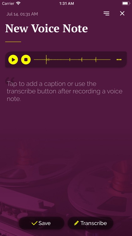 Awesome Voice Notes