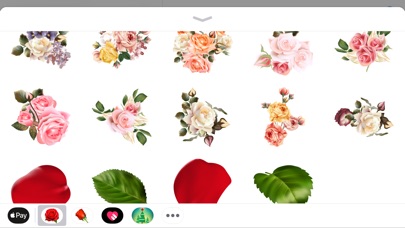 Romantic Roses Sticker Wishes screenshot 4