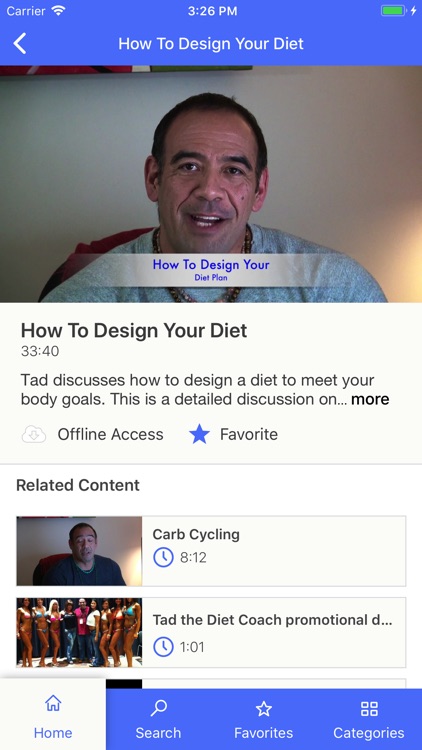 Tad the Diet Coach