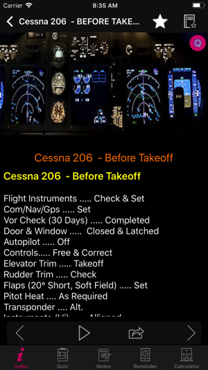 Cessna 206 Preflight Checklist(圖2)-速報App