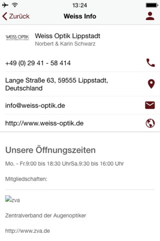 Weiss Optik Lippstadt screenshot 2