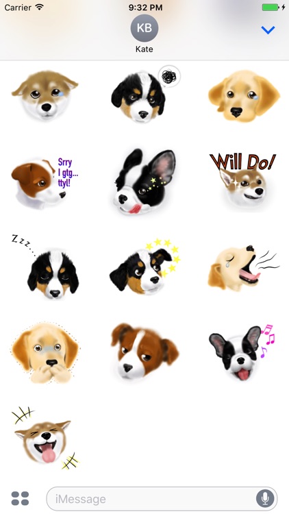 EmojiDog Stickers screenshot-3