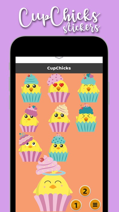 CupChicks Stickers screenshot 3