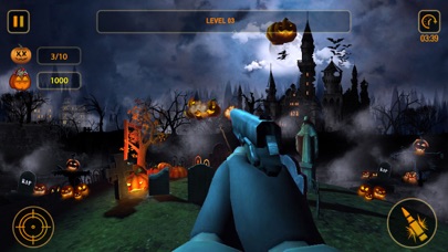 Pumpkin Shooter Game 3D screenshot 4