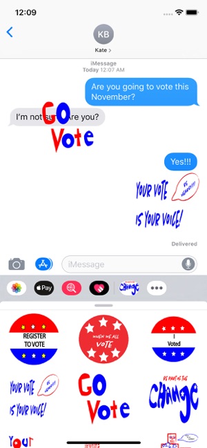 Go Vote Stickers(圖2)-速報App