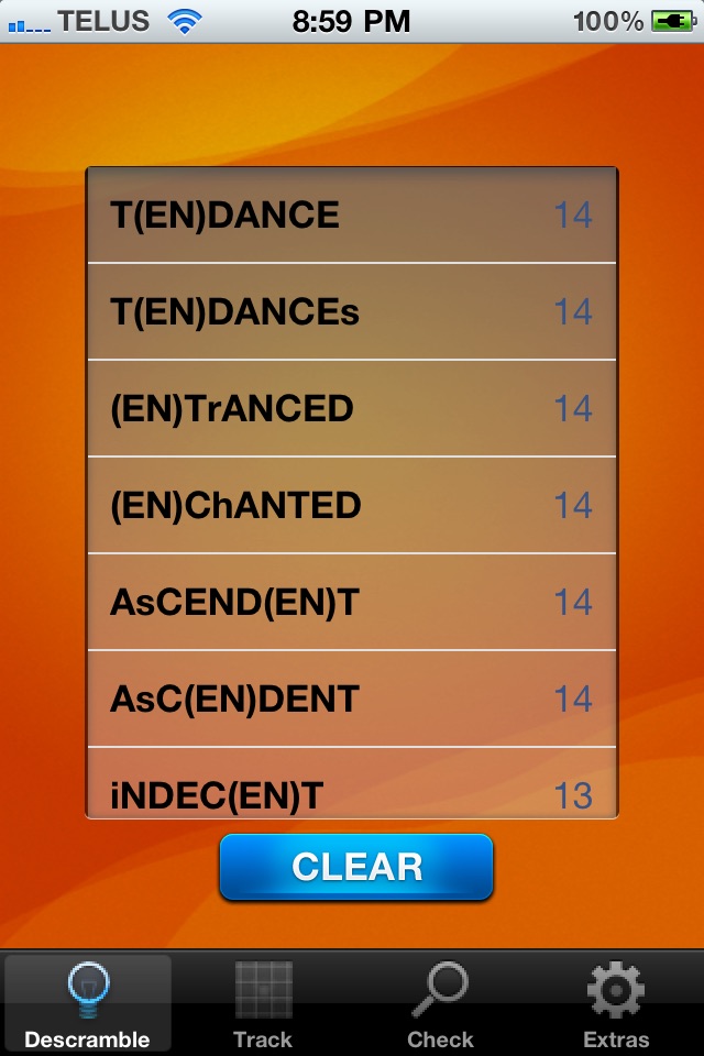 Descrambler - Word game cheat screenshot 4