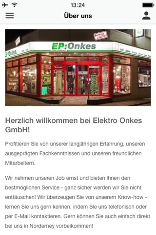 Elektro Onkes GmbH screenshot 2