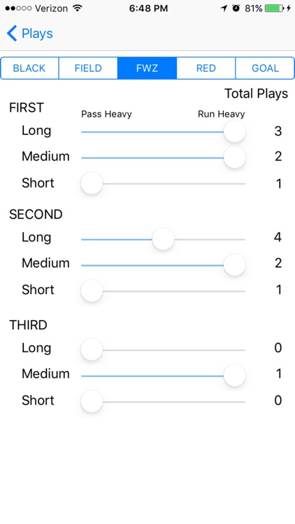 Football Play Call Tracker