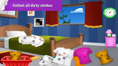 Home Washing Laundry Game screenshot 2