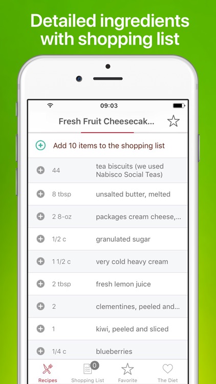 Vegan Recipes - Meal Planner