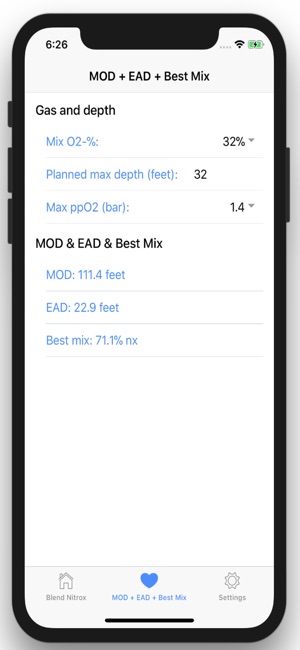 TKL Nitrox Calculator(圖5)-速報App