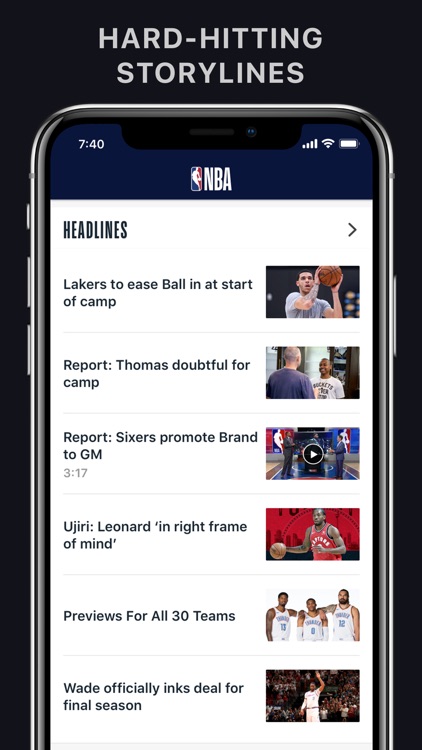 NBA: Official App screenshot-3