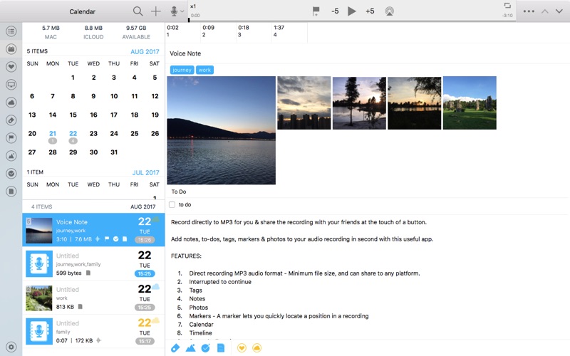 Voice Notes PRO - Voice Recorder, Diary &amp; Memos thumbnail 2