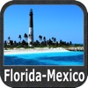 Marine: Florida to Mexico - GPS Map Navigator