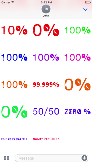 Percentage Stickers: 100%(圖4)-速報App