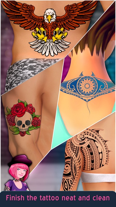 Winter Tattoo Maker Artist Pro screenshot 2