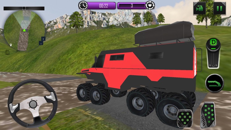 Offroad Mud Truck Spin Tires screenshot-4