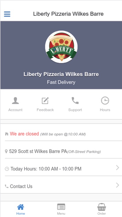 Liberty Pizzeria Wilkes Barre