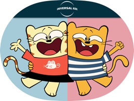 Find new ways to express your best-friendship with the Ollie and Moon Show Sticker Pack