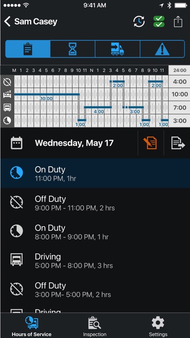 Garmin eLog™ screenshot 2