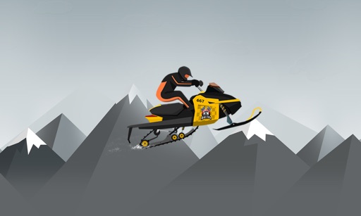 Snow Mobile Mountain Race TV icon