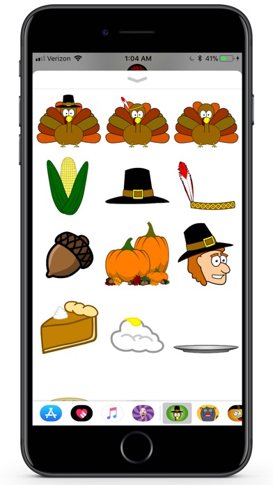 Thanksgiving Fun Stickers screenshot 3