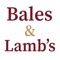 Bales and Lamb's Market Place app features include interactive weekly ads, recipes, shopping lists, and store mapping and information