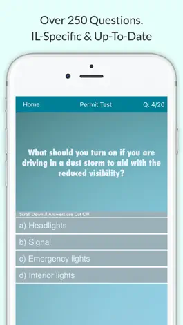 Game screenshot Illinois Driving Permit Test apk