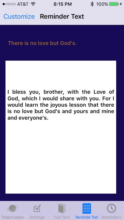 ACIM Remind
