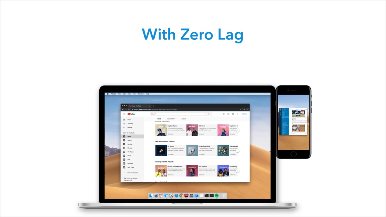 Duet Display screenshot 2 - iOS app interface