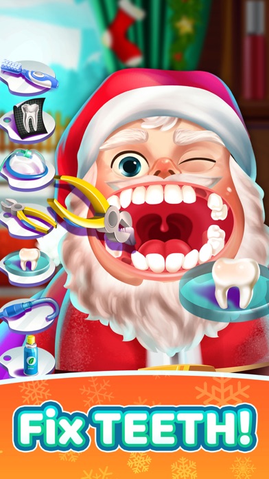 Christmas Dentist Salon Games screenshot 2