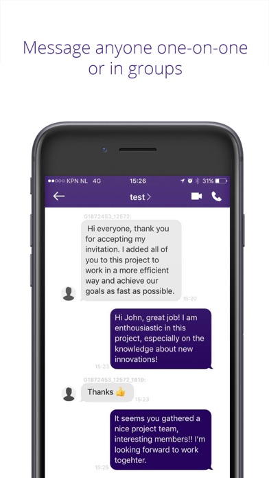 Syneratio: Team Communication screenshot 3