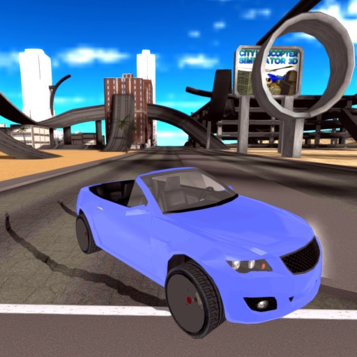 Car Driving Simulator 3D Icon